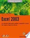 libro Manual Avanzado De Microsoft Office Excel 2003